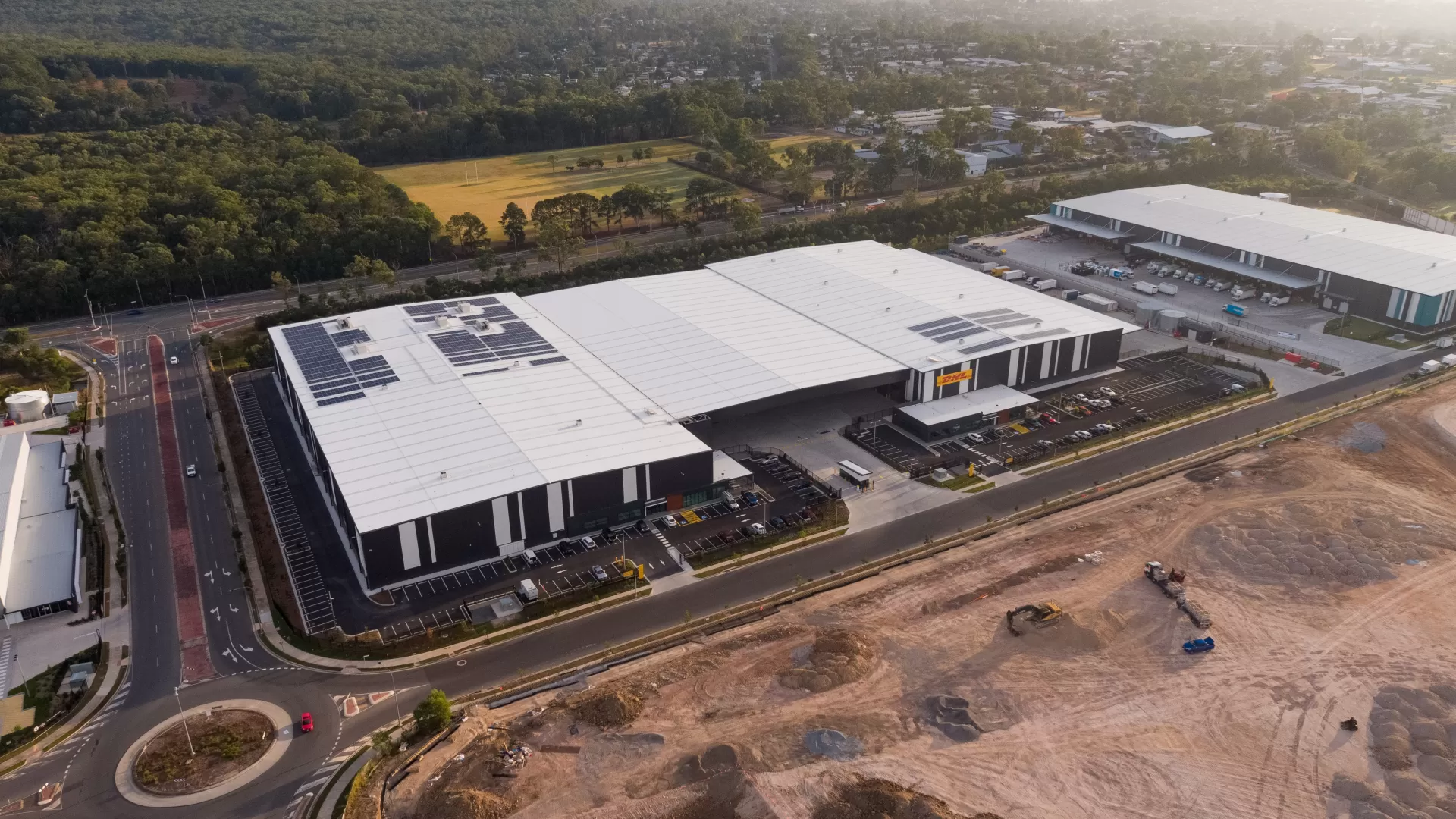 Warehouse Aerial View